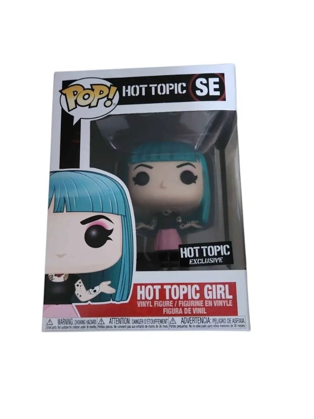 brand new Hot Topic Girl Exclusive Vinyl Figure